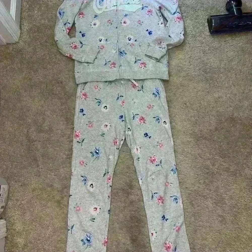 OshKosh B'gosh Floral Hoodie Set
